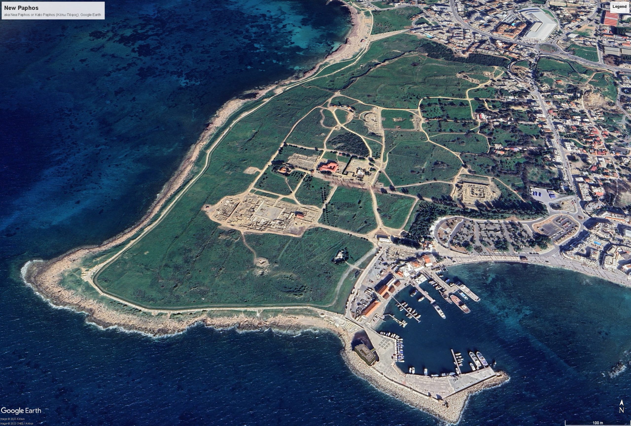 Satellite Photo of New Paphos