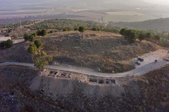 Aerial View of Tel Agol 