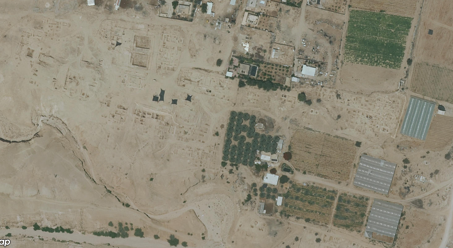 Aerial View of Tel Abu Alak