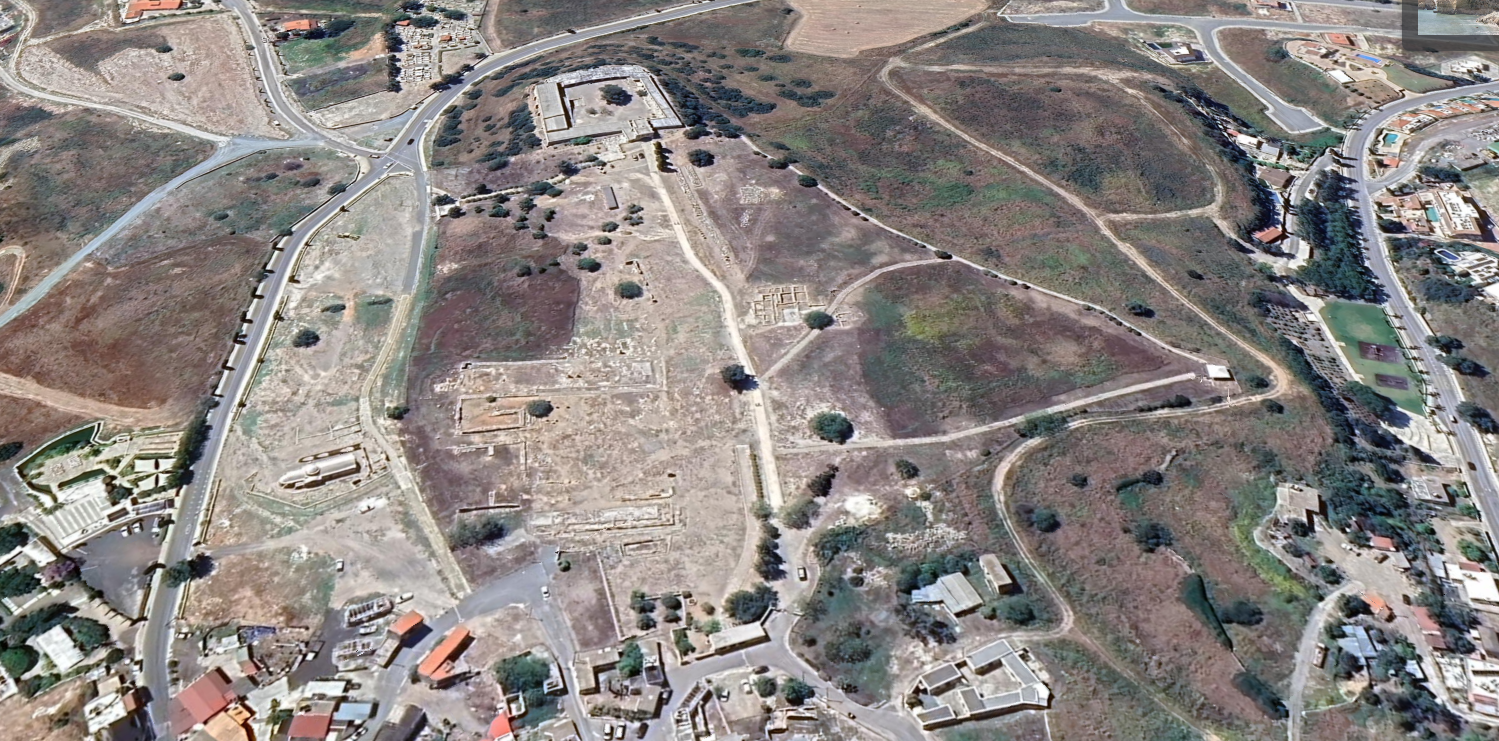 Satellite Photo of Old Paphos